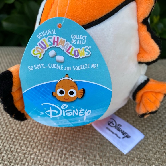 DISNEY Squishmallow NEMO 5” NWT - Picture 4 of 5